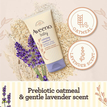 Aveeno Baby Baby Skin Baby Comfort Bedtime Delicate Skin pH Balanced Protective Nourished Soft