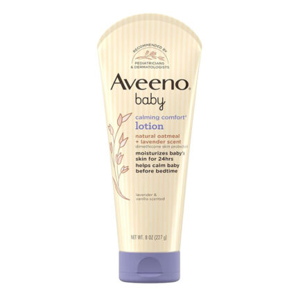 Aveeno Baby Baby Skin Baby Comfort Bedtime Delicate Skin pH Balanced Protective Nourished Soft