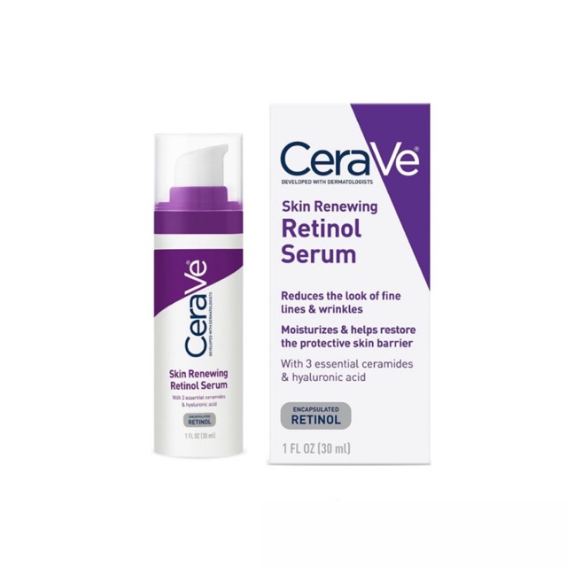 CERAVE SKIN RENEWING RETINOL SERUM-30ml CERAVE SKIN RENEWING RETINOL SERUM-30ml, RETINOL SERUM, cerave retinol serum, Japan, Japan mart