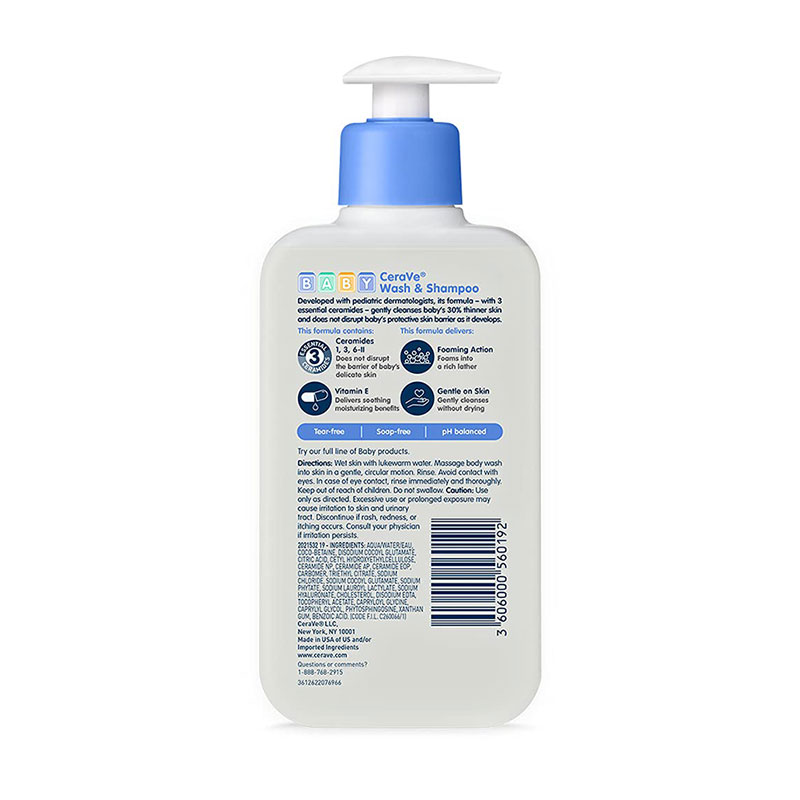 CeraVe-Baby-Wash-Shampoo-237ml1 Mom & Baby, Shampoo, Japan Mart