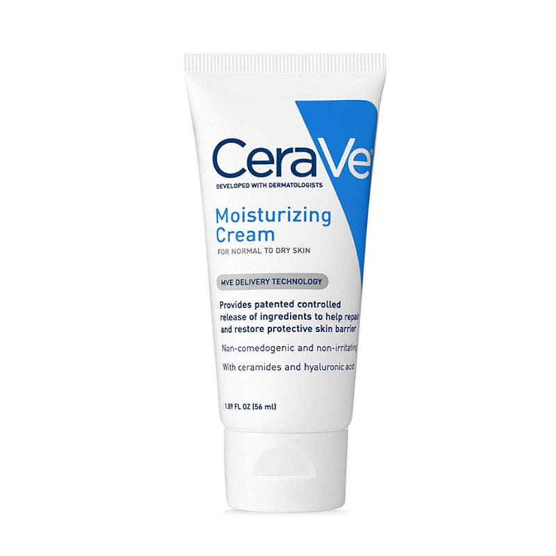 Cerave-Moisturizing-Cream-For-Normal-To-Dry-Skin-56ml Day & Night Cream, Dryness, Face Care, Moisturizer, Skin, Skin Treatment, Treatment, Japan Mart