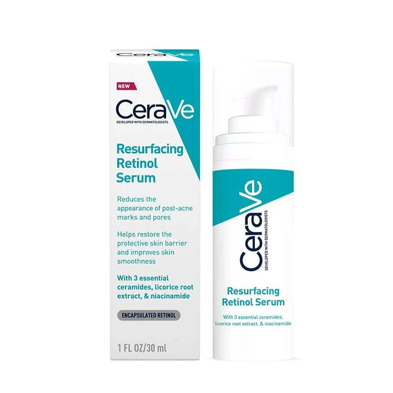 Cerave-Resurfacing-Retinol-Serum-30ml-France Anti-aging, Dull Skin Treatment, Face Care, Melanin, Melasma, Pigmentation/Suntan, Pores, Rashes, Serums/Oil, Skin, Skin Treatment, Tan removal, Treatment, Japan Mart