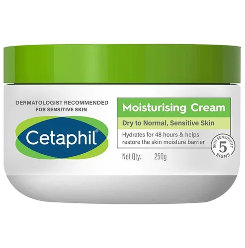 Cetaphil Moisturising Cream Very Dry to Dry Sensitive Skin – 250gm Body Care, Lotions, Creams, Skin, Japan Mart