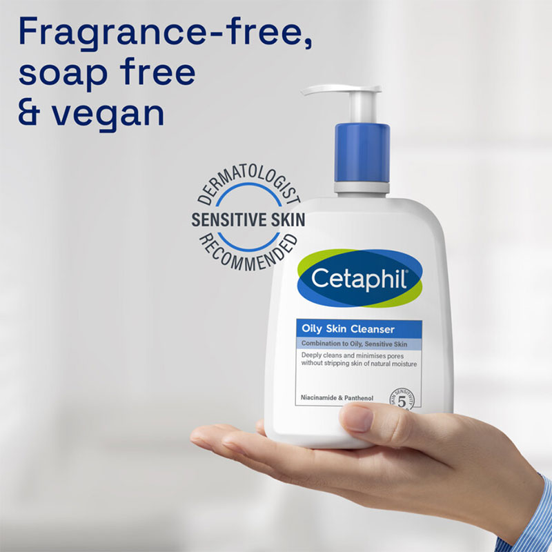 Cetaphil-Oily-Skin-Cleanser-For-Combination-To-Oily-Sensitive-Skin-473ml-0 Cleanser, Face Care, Skin, Top Brands, Japan Mart