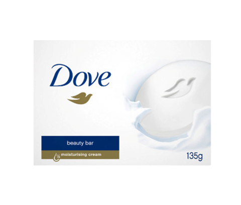 Dove Beauty Bar Moisturizing Cream 135g Dove White Beauty Bar, dove, soap, dove beauty bar, beauty bar, Japan, Japan Mart