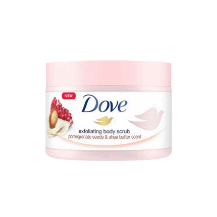 Dove Pomegranate Seeds Exfoliating Body Scrub, dove pomegranate seeds body scrub, dove pomegranate body scrub, dove body scrub, body scrub, Japan Mart