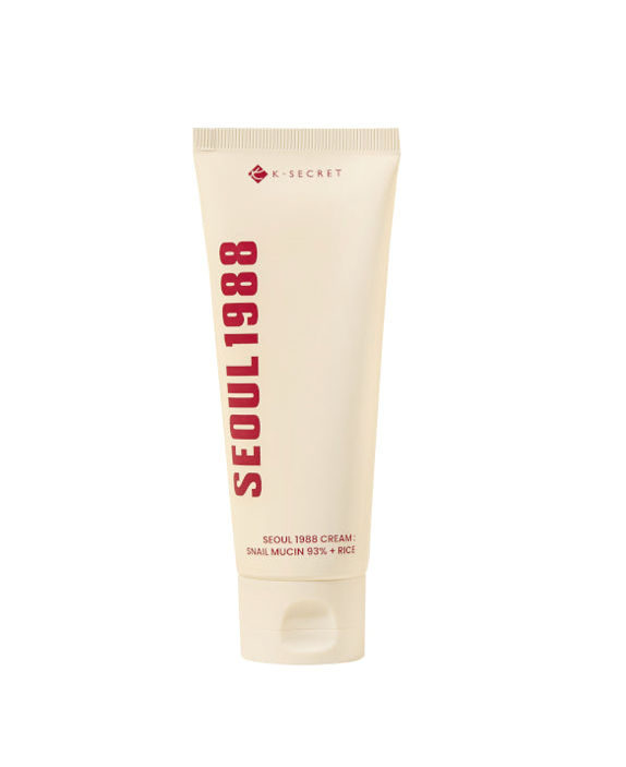 K-SECRET SEOUL 1988 Cream_Snail Mucin 93% + Rice 100ml K-SECRET SEOUL 1988 Cream : Snail Mucin 93% + Rice, Snail Mucin 93% + Rice cream, SEOUL 1988 Cream Snail Mucin 93% + Rice, SEOUL 1988 Cream, Japan, Japan Mart