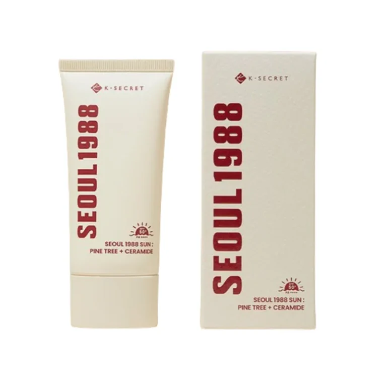 K-SECRET-SEOUL 1988 Sun:Pine Tree + Ceramide 50ml, SEOUL 1988 Sun, SEOUL 1988 sunscreen, K-SECRET-SEOUL 1988 sunscreen, sunscreen, K-SECRET sunscreen, Japan, Japan Mart
