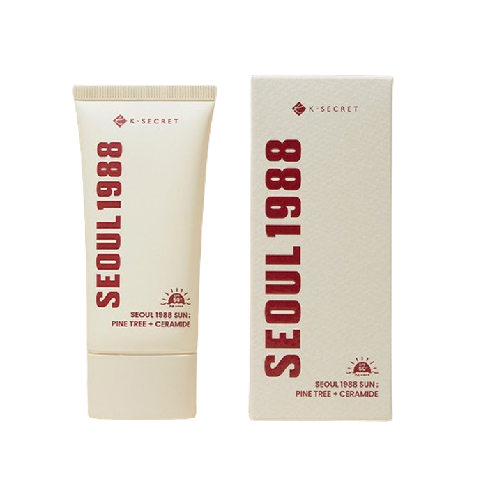 K-SECRET-SEOUL 1988 Sun_Pine Tree + Ceramide 50ml K-SECRET-SEOUL 1988 Sun:Pine Tree + Ceramide 50ml, SEOUL 1988 Sun, SEOUL 1988 sunscreen, K-SECRET-SEOUL 1988 sunscreen, sunscreen, K-SECRET sunscreen, Japan, Japan Mart