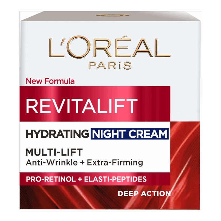 loreal revitalift hydrating night cream, loreal revitalift night cream, loreal night cream, loreal cream, loreal mosturizer