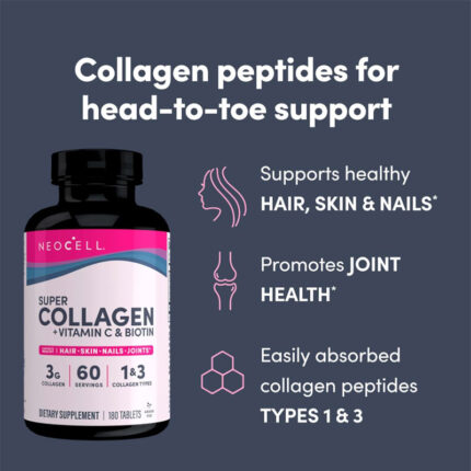 NeoCell, Collagen, Hair, Tablet, Food, Food Supplement, Buy Food, Supplement, Japan, Japan Mart