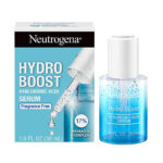 Give thirsty skin a boost of hydration with Neutrogena Hydro Boost Hyaluronic Acid Serum. Formulated with dermatologist-recommended, hydrating ingredients, this daily face serum instantly replenishes and smooths dry skin by infusing weightless hydration deep within skin’s surface. Simply layer underneath your Hydro Boost Gel-Cream for hydration benefits you can feel. Neutrogena Hydro Boost Hyaluronic Acid Serum - 30ml Neutrogena Hydro Boost Hyaluronic Acid Serum - 30ml STEP 1 After cleansing, apply 4 – 5 drops to your clean face and neck. Follow with moisturizer. STEP 2 Use every morning and evening for best results.