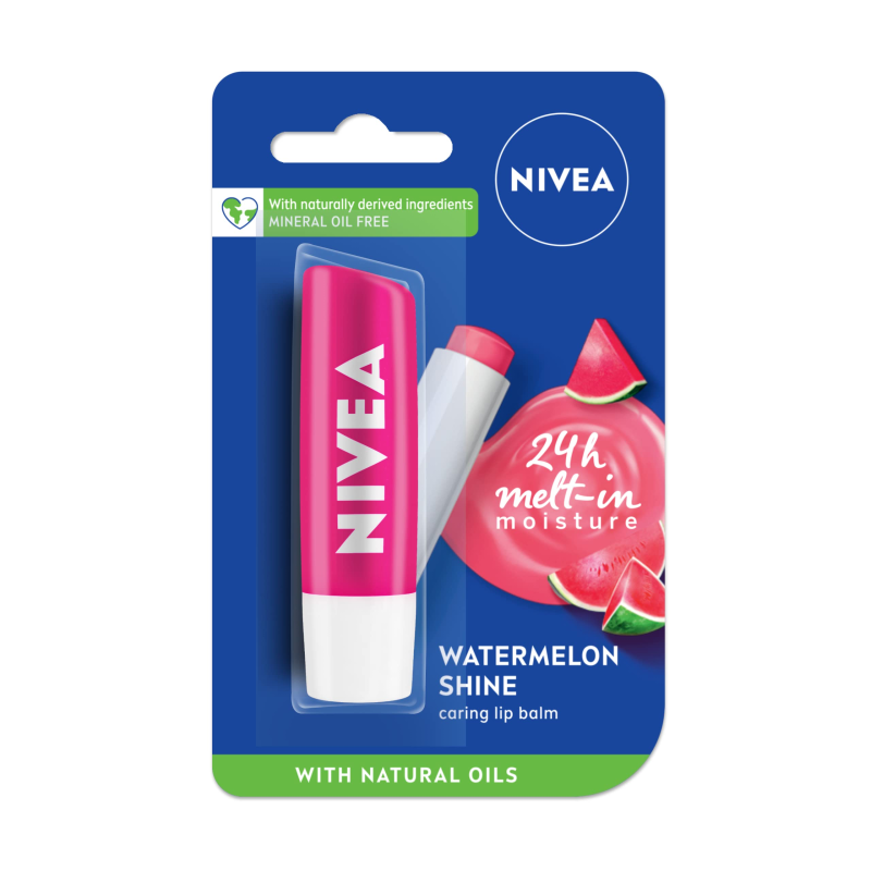 Nivea Lip Care Watermelon Shine Watermelon Shine, Lip Care, Nivea, lip balm, Japan, Japan Mart
