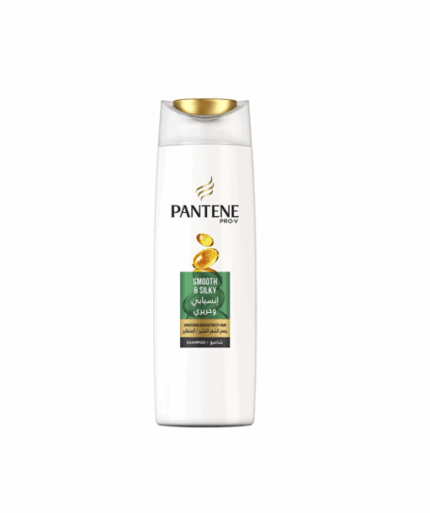 Pantene pro-v smooth & silky shampoo, shampoo, pantene shampoo for frizzy hair, pantene shampoo, Japan, Japan mart