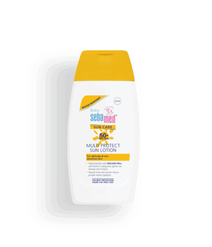 sebamed baby very high multi protect sun lotion SPF50+, sebamed multi protect sun lotion spf 50+, sebamed baby sun lotion, sebamed sun lotion, sun lotion, sun lotion for baby, baby sun screen, baby lotion with SPF, Japan, Japan Mart