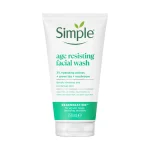 Simple Age Resisting Facial Wash 150ml, Age Resisting Facial Wash 150ml, anti aging face wash, face wash, cleanser, face wash for damage skin, Japan, Japan mart