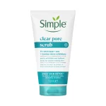 Simple Clear Pore Facial Scrub 150ml, Clear Pore Facial Scrub, simple pore scrub, pore scrub, scrub, simple scrub, Japan, Japan mart