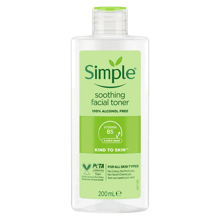 simple, soothing facial toner, facial toner, toner, Japan, Japan mart