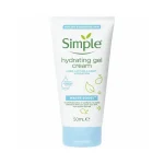 simple cream, gel cream, hydrating gel cream, moisturizing cream, moisturizer, Japan, Japan mart