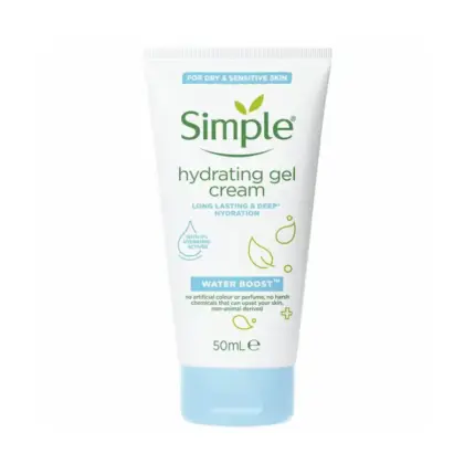 simple cream, gel cream, hydrating gel cream, moisturizing cream, moisturizer, Japan, Japan mart