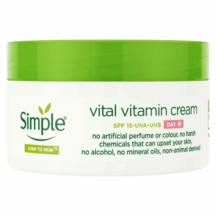 Simple vital vitamin day cream, day cream, moisturising, Japan, Japan mart