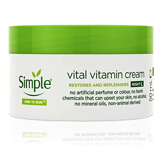 Simple vital vitamin night cream Night Cream, Japan, Japan mart