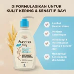 Aveeno Baby Daily Moisture Wash & Shampoo – 354ml