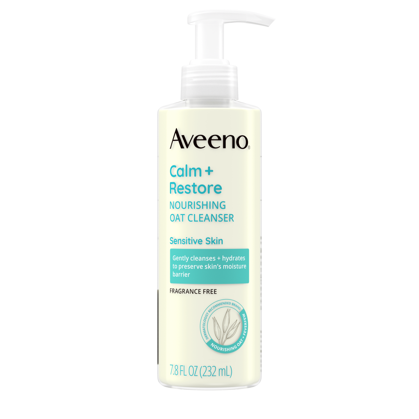 Aveeno Calm+ Restore Nourishing Oat Cleanser – 232ml Cleanser, Face Care, Facewash, Skin, Japan Mart
