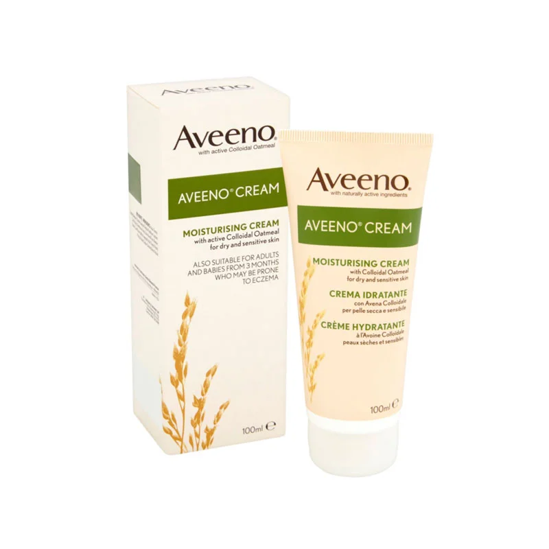 Aveeno-Cream-with-Natural-Colloidal-Oatmeal-100ml-1 Body Care, Cream, Moisturizers, Day, Night Cream, Face Care, Lotions, Creams, Moisturizer, Mom, Baby, Skin