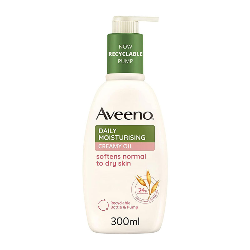 Aveeno-Daily-Moisturising-Creamy-Oil-300ml Body Care, Lotions & Creams, Skin, Japan Mart