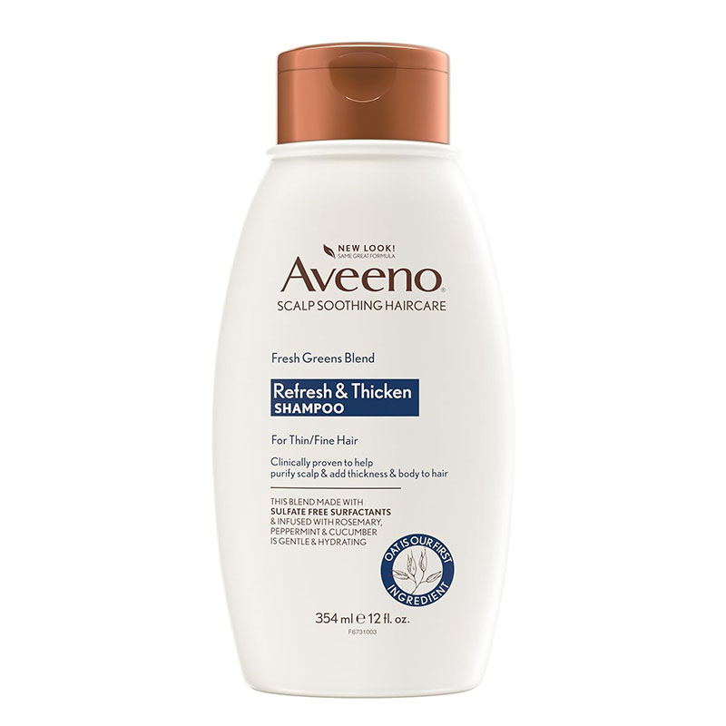 Aveeno-Scalp-Soothing-Fresh-Greens-Blend-Shampoo-354ml Hair, Hair Care, Shampoo, Japan Mart