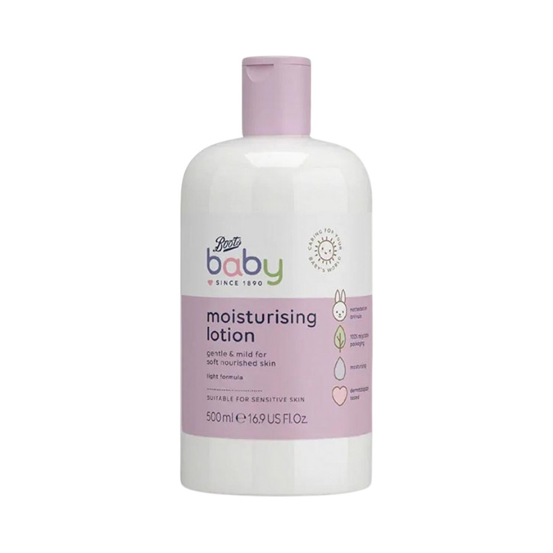 Boots-Baby-Moisturising-Lotion-500ml Boots, Baby, Moisturising, Moisturizing, Lotion, Japan Mart