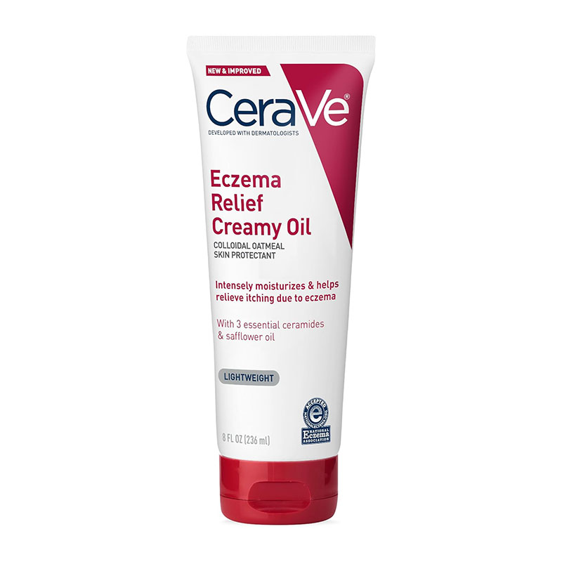 CeraVe-Eczema-Creamy-Relief-Oil-100ml Body Care, Face Care, Lotions & Creams, Moisturizer, Skin, Japan Mart