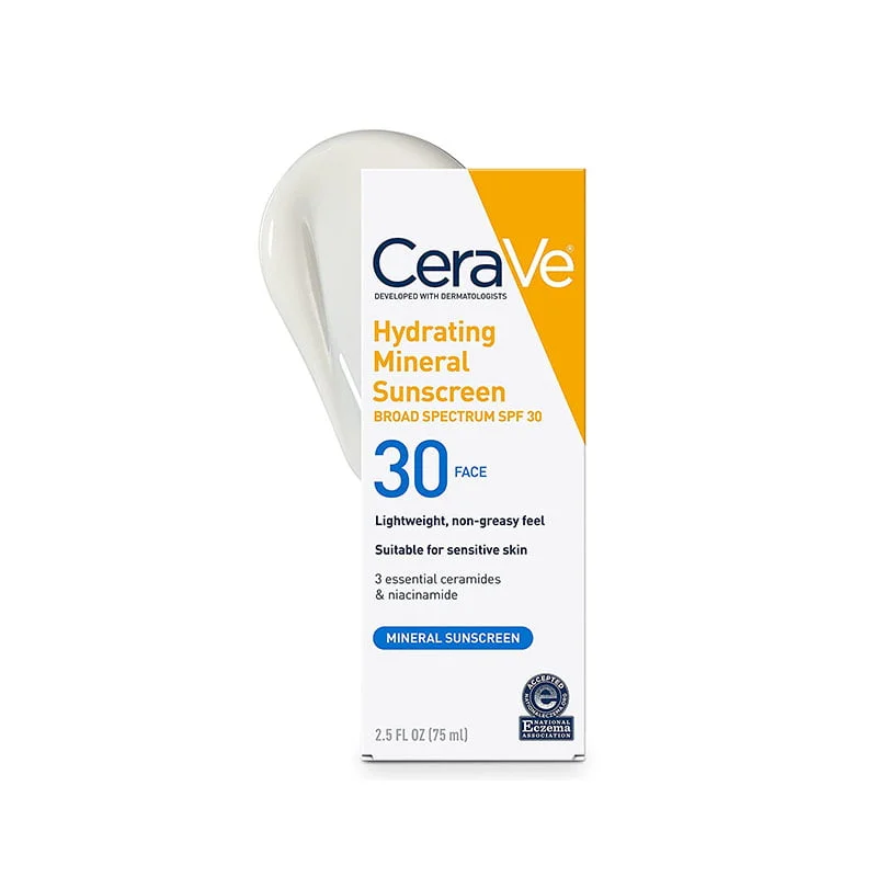 CeraVe-Hydrating-Sunscreen-SPF-30-75ml Face Care, Skin, Skin Treatment, Sun Care, Sun Protection, Top Brands, Treatment, Japan Mart