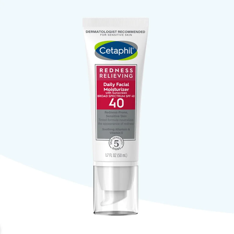 Cetaphil-Redness-Relieving-Daily-Facial-Moisturizer-SPF-40-50ml-4 Day Cream, Face Care, Moisturizer, Redness, Skin, Skin Treatment, Treatment, Japan Mart