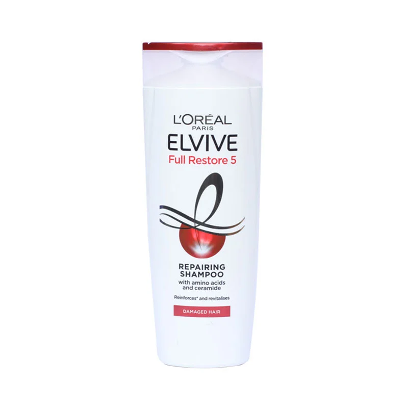 LOreal-Elvive-Full-Restore-5-Reparing-Shampoo-400ml Dry & Frizzy Hair, Dull Hair, Hair, Hair Care, Hair Treatment, Hairfall & Thinning, Shampoo, Split Ends, Top Brands, Treatment, Japan Mart
