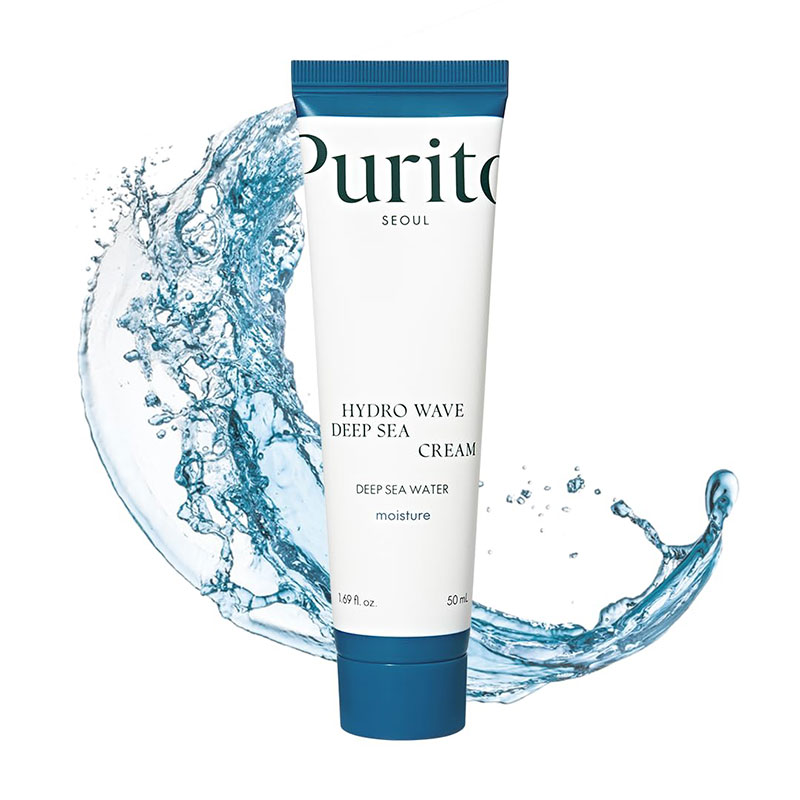 Purito-Hydro-Wave-Deep-Sea-Cream-50ml Day & Night Cream, Day, Night, Cream, Face Care, K-Beauty, Moisturizer, Moisturizers, Skin