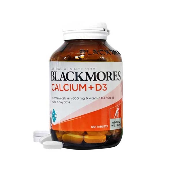 Blackmores Calcium + Vitamin D3 – 120 Tablets