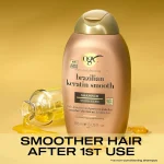 OGX Brazilian Keratin Smooth Shampoo Smooth & Sleek 385ml
